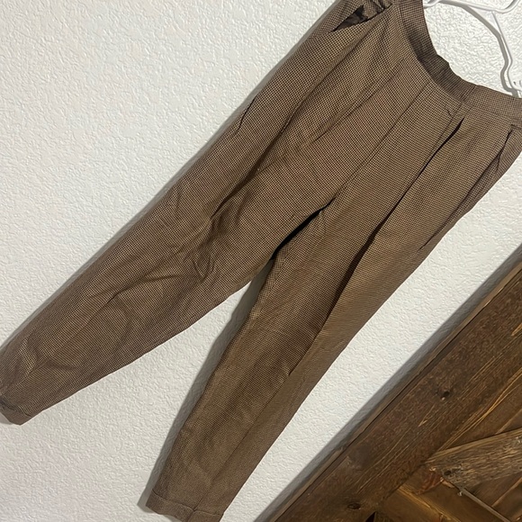 Ralph Lauren 2 piece set plaid high rise trousers and blazer jacket, size 8 - Picture 3 of 13